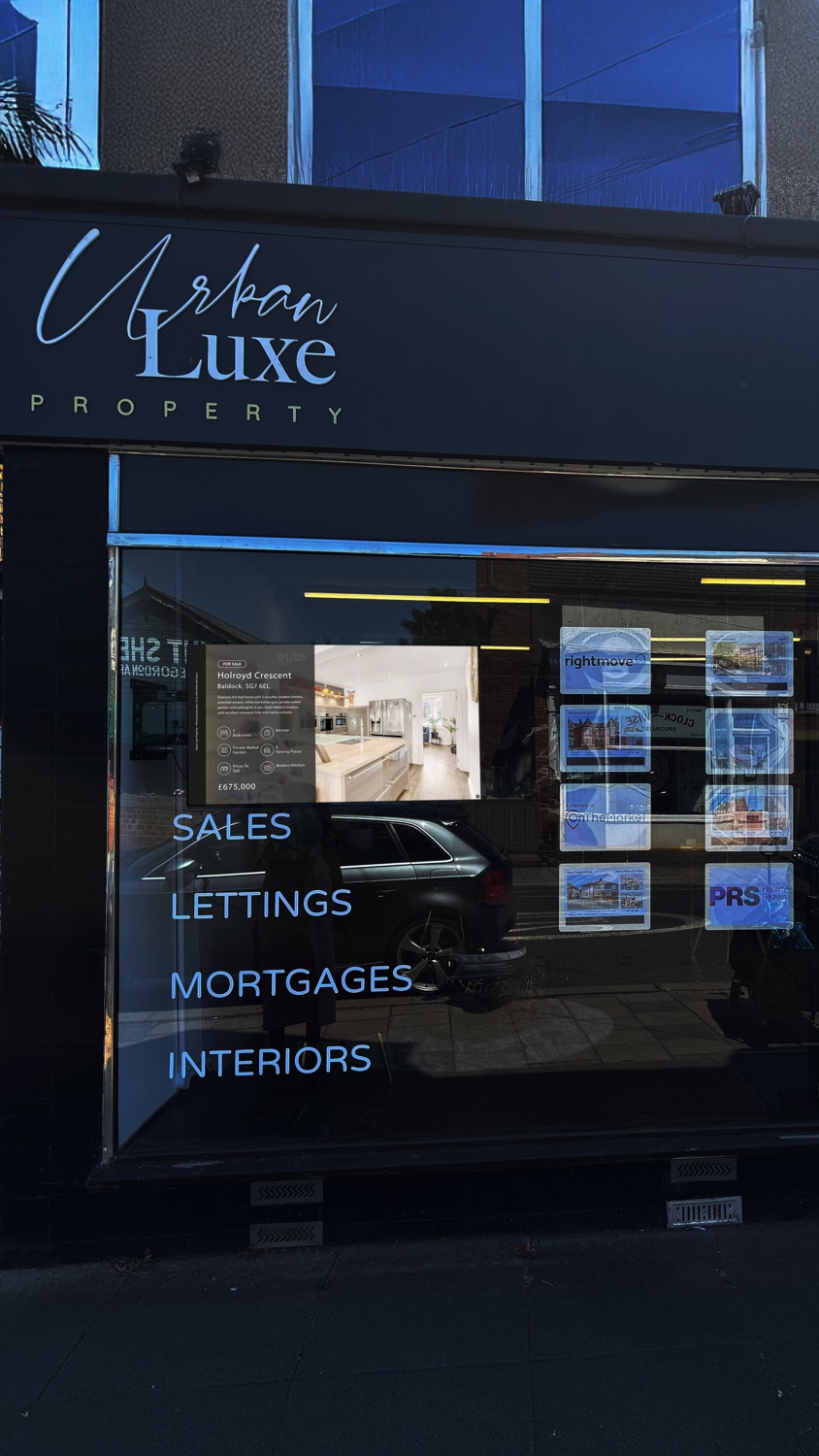 Urban Luxe property display